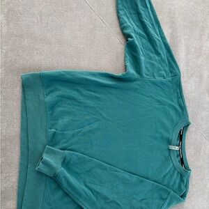 Teal Long Sleeve Sweatshirt